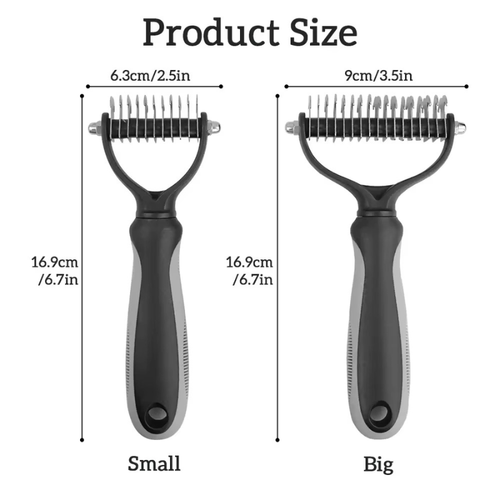 2 in 1 Deshedding & Dematting Brush