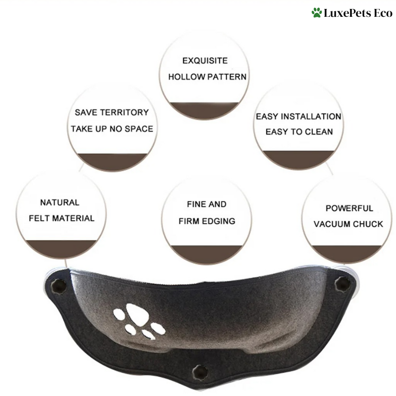 Cat Window Hammock Bed