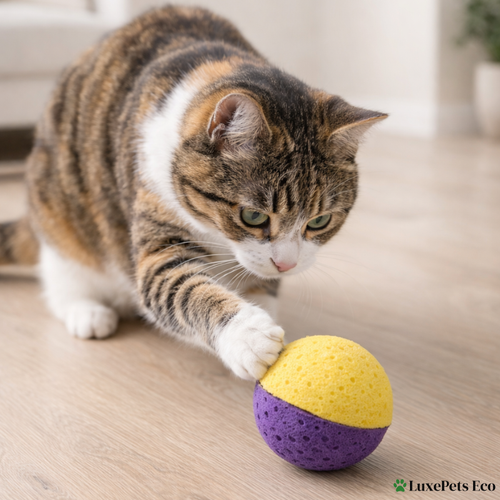 Colorful Latex Cat Balls (10 pcs).
