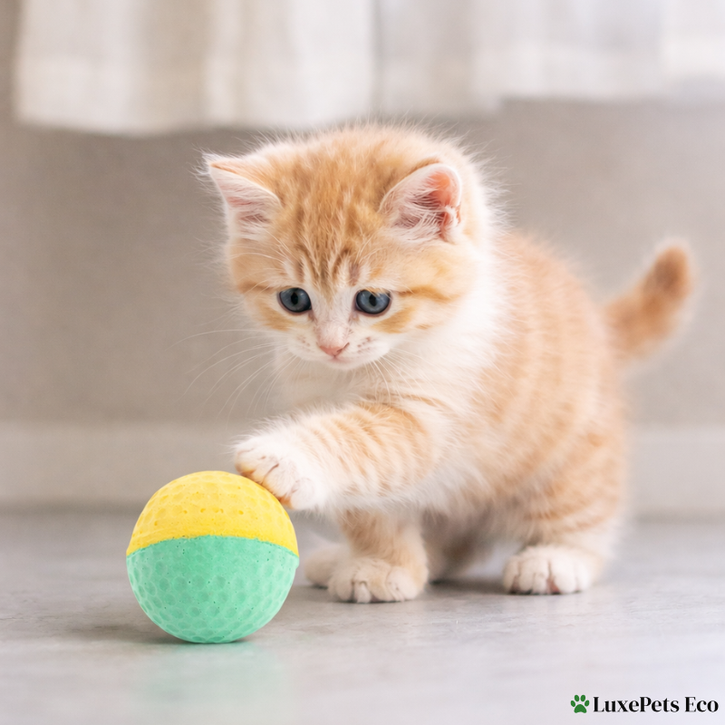 Colorful Latex Cat Balls (10 pcs)