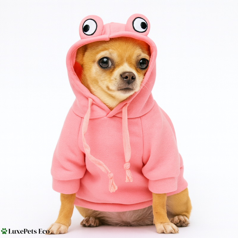 Dog Frog Shape Hoodie