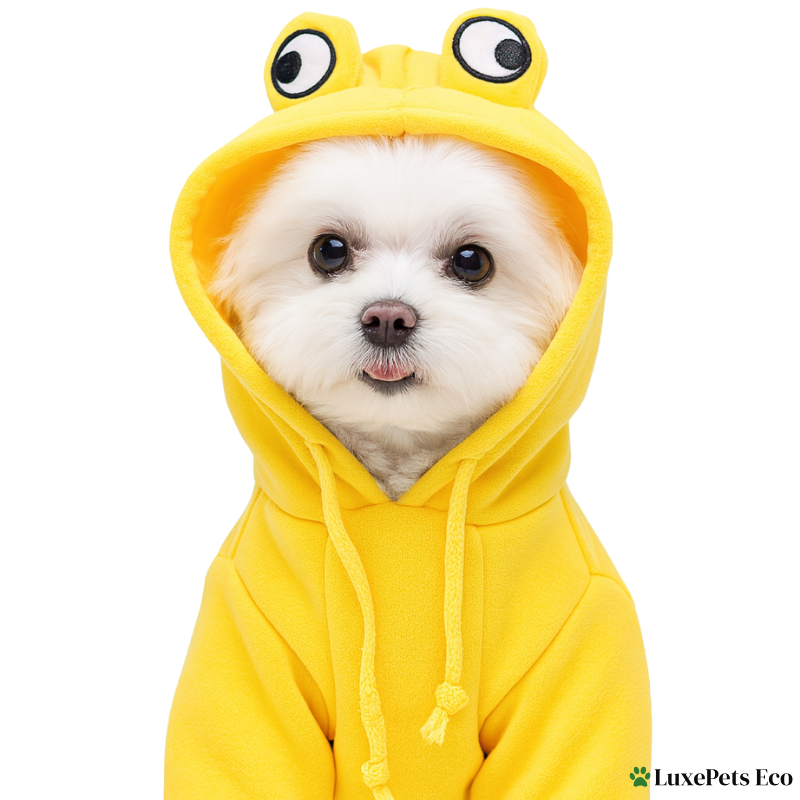 Dog Frog Shape Hoodie