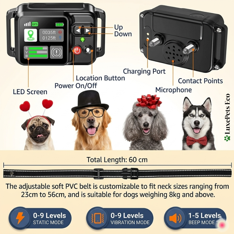 GPS Wireless Dog Fencing System