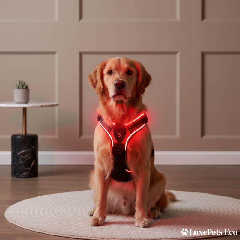 LED Glowing Dog Harness