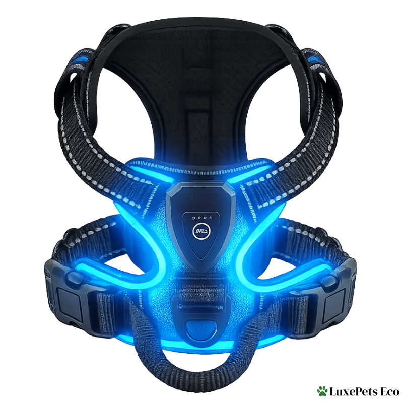 LED Glowing Dog Harness