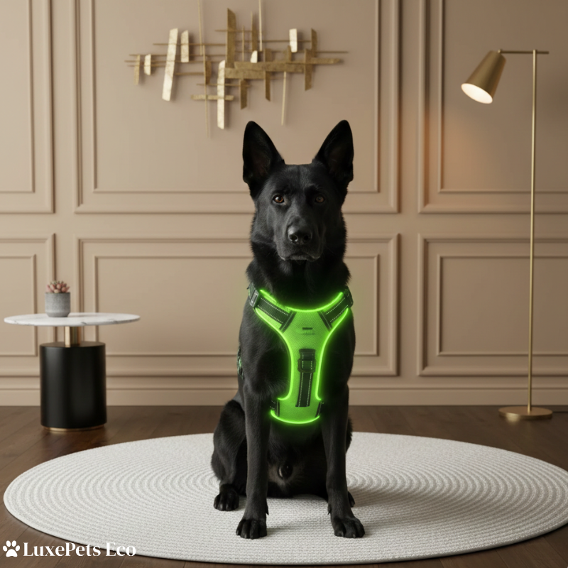LED Glowing Dog Harness