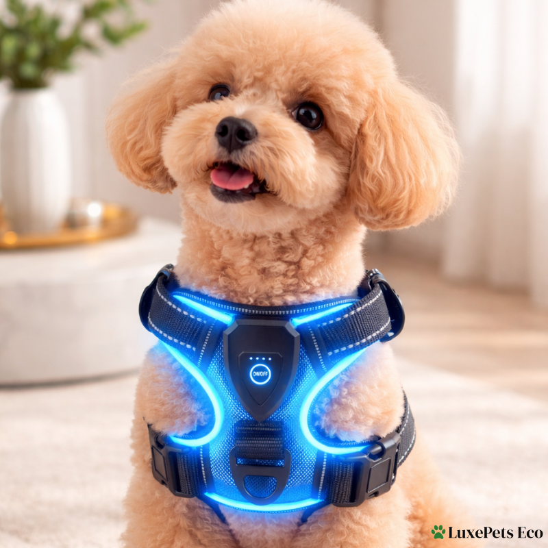 LED Glowing Dog Harness