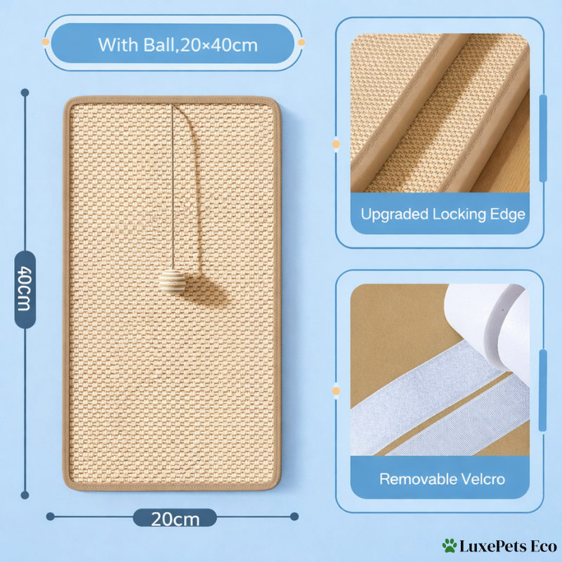 Natural Sisal Cat Scratching Mat