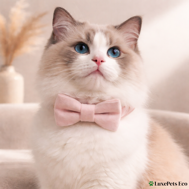 Personalized Velvet Cat Collar