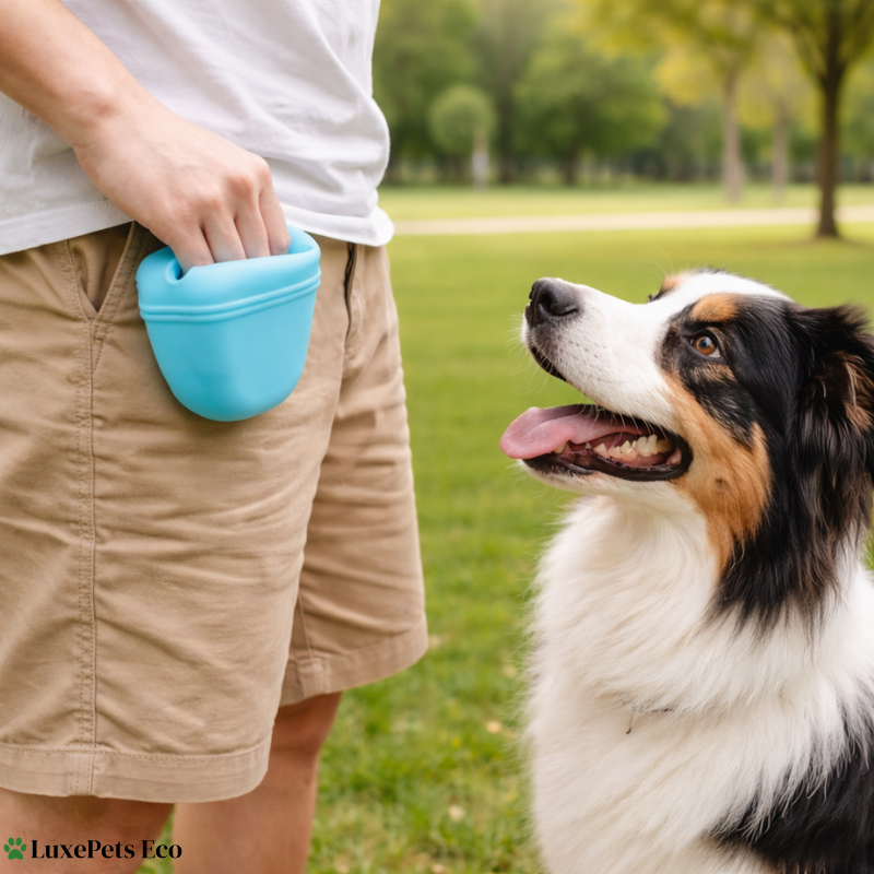 Silicone Dog Treat Pouch.