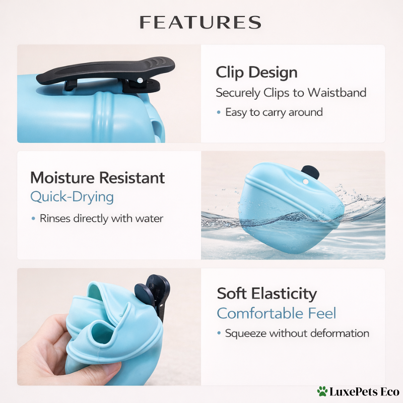 Silicone Dog Treat Pouch