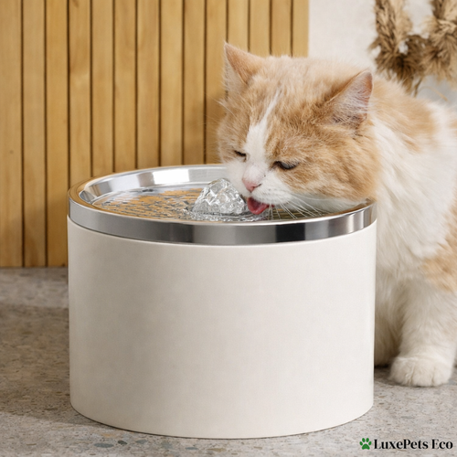 Ceramic Automatic Pet Water Fountain.