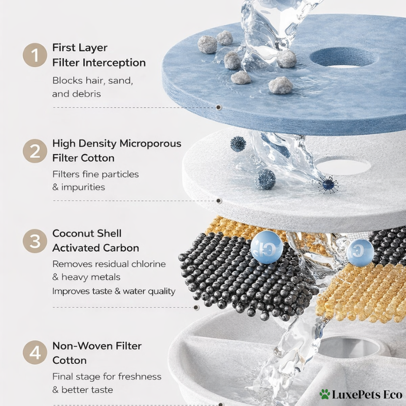 Ceramic Automatic Pet Water Fountain